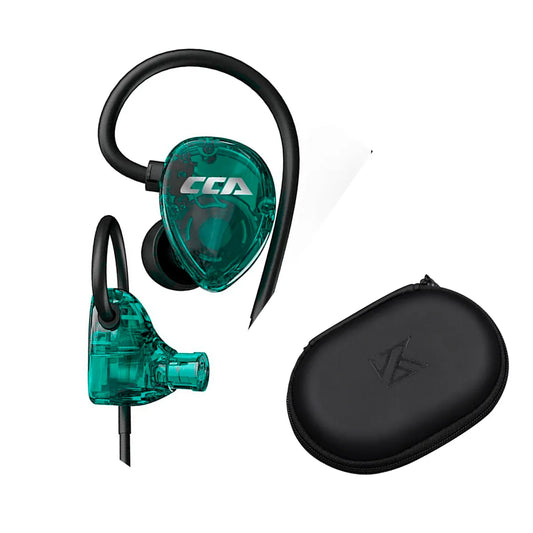 Audifonos Monitores In Ear Kz Csa – Cyan + Estuche