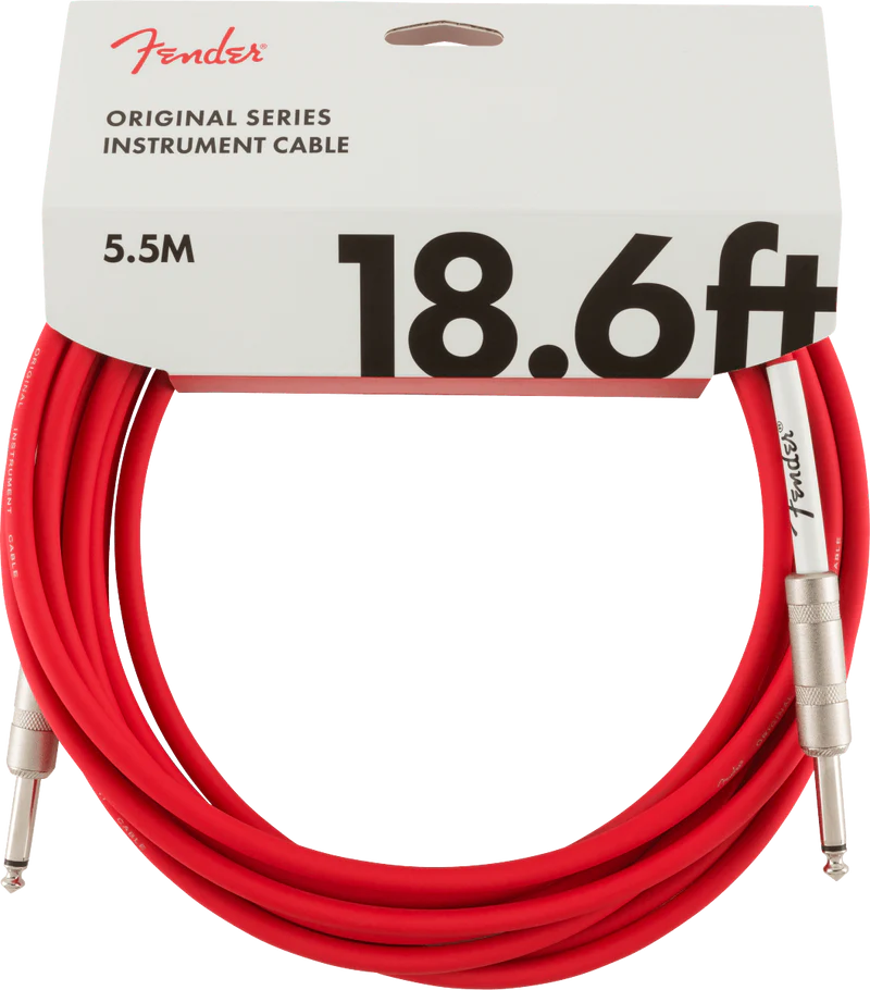 FenderFender Cable Fender Rojo 18.6FT 5.5M 0990520010