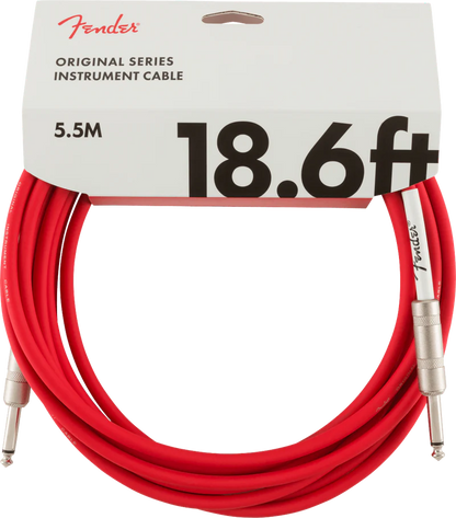 FenderFender Cable Fender Rojo 18.6FT 5.5M 0990520010